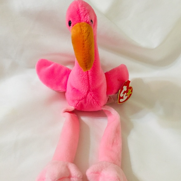 Ty Other Rare 995 Ty Beanie Baby Pinky Flamingo Poshmark Ty Other Rare 995 Ty Beanie Baby Pinky Flamingo Poshmark